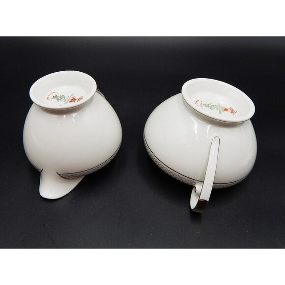 Tirschenreuth The Elgin Sugar & Creamer Bavaria Germany Silver 2270 Pasco - Picture 10 of 16